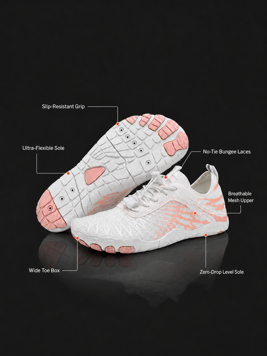 Tread Therapy™ Barefoot